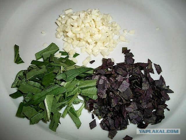 Баклажаны с тремя видами мяса