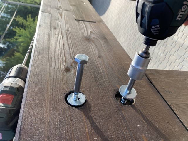 Навес для авто из бруса своими руками