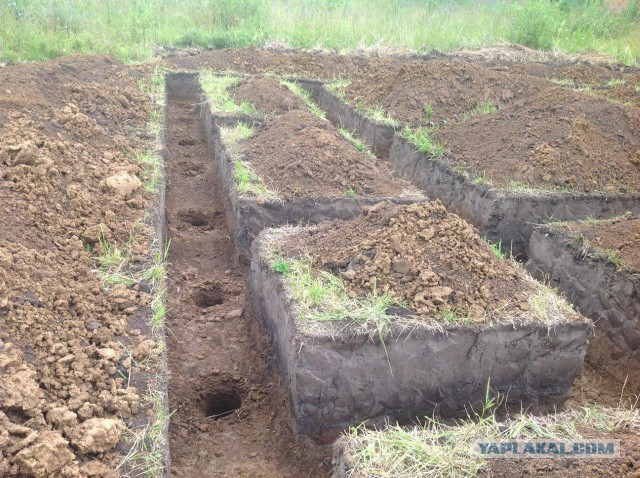 Строительство дома на даче