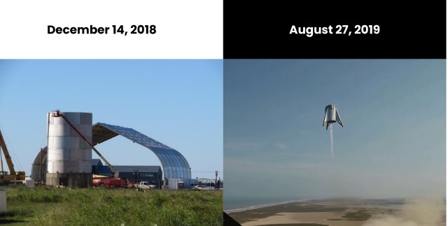 Starhopper прыжок на 150 метров