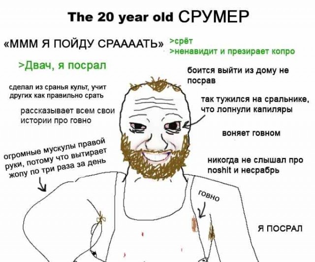 ГовноТема, для деградантов