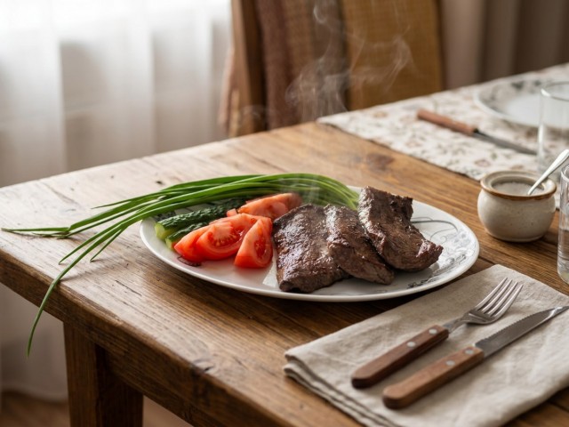 Мясо жареное, почти по-азиатски