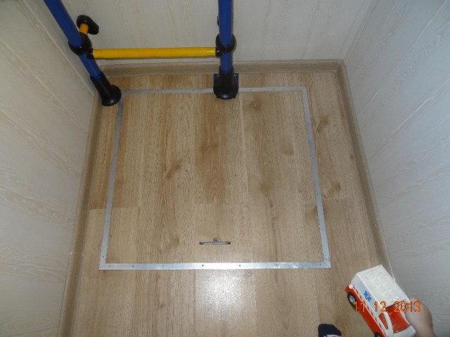 Балкон от рукожопа.