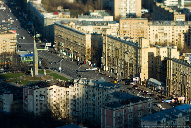 Маленькая Москва в масштабе 1:100