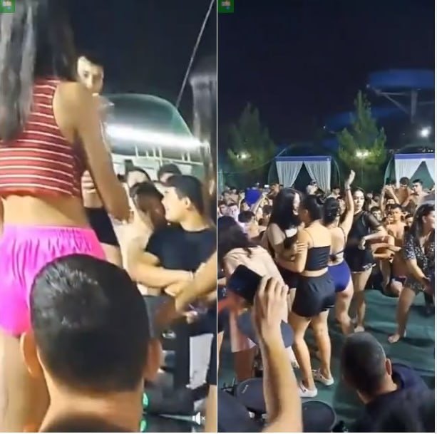 В Узбекистане открытие аквапарка закончилось скандалом - все из-за танцующих девушек в купальниках