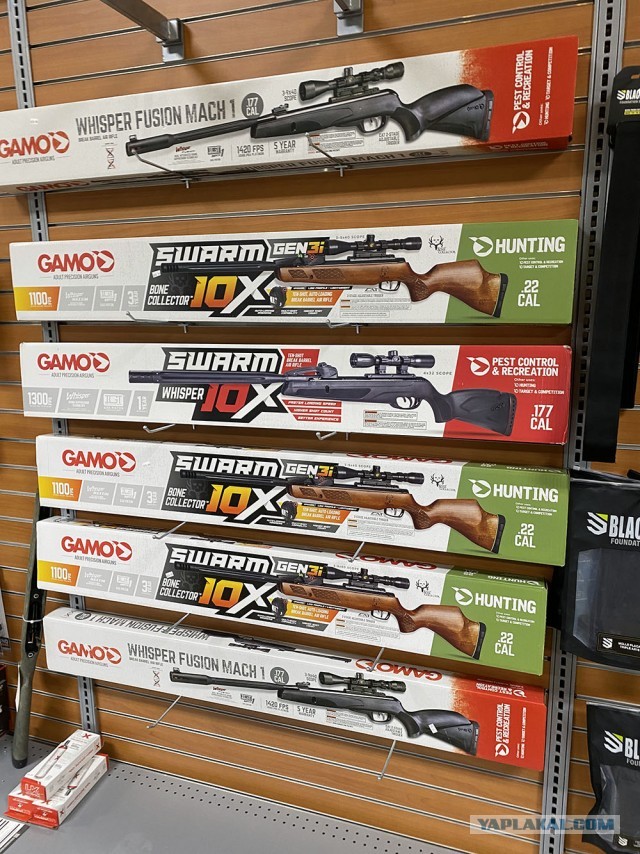 Оружейный магазин в США