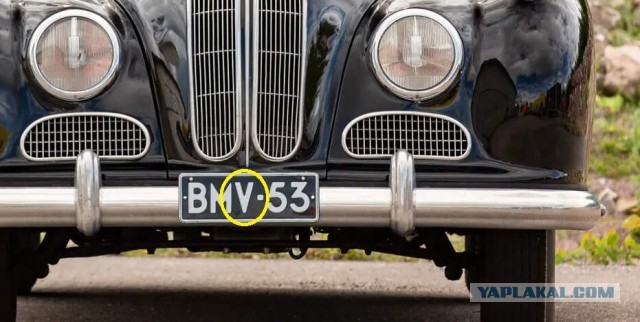 1953 BMW 501. Автопятница №88