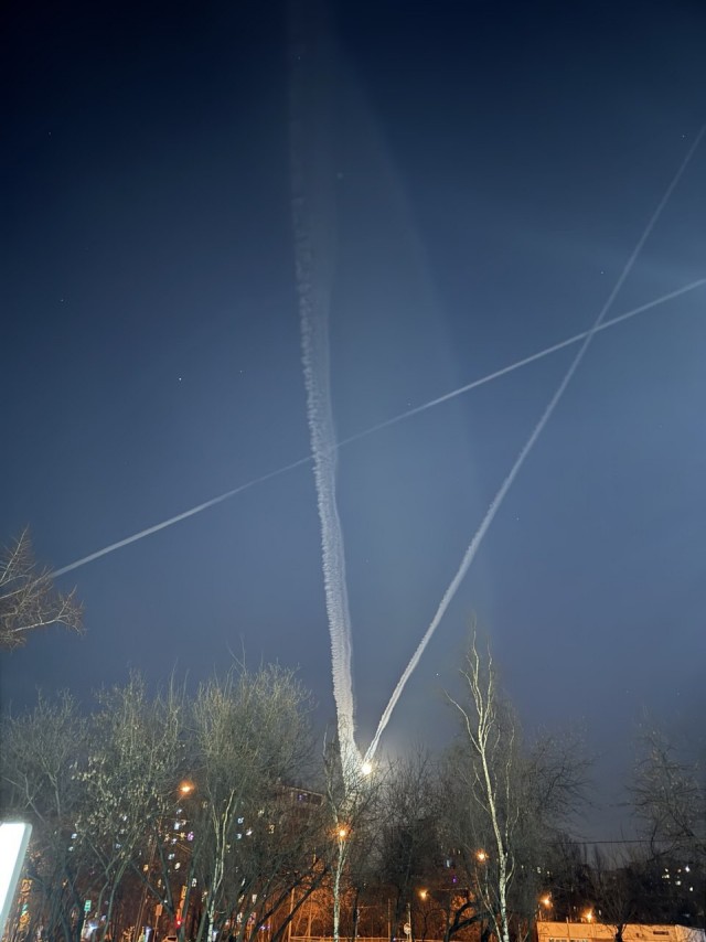 Следы в небе