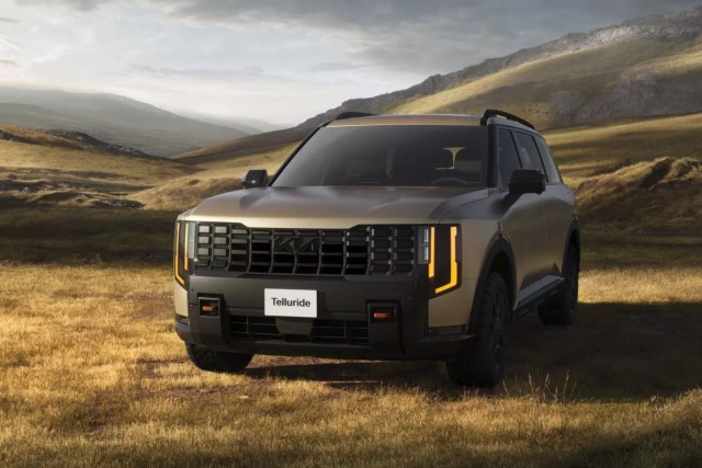 Новый кроссовер Kia Telluride второго поколения