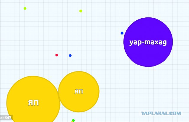 Симулятор жизни: agar.io