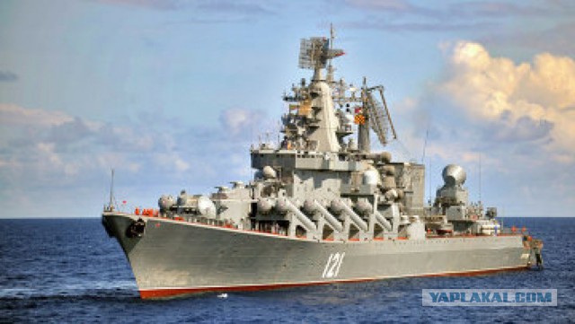 Крейсер «Москва» отправляется к Сирии