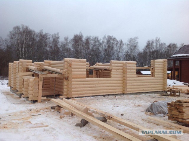 Строительство дома на даче