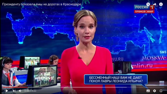 Прямая линия с В. В. Путиным