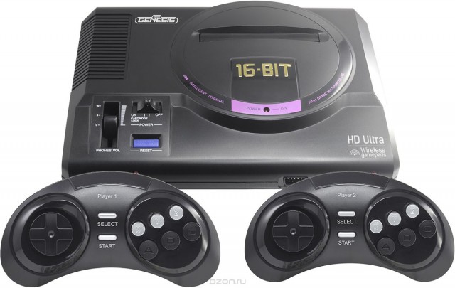 Переиздание 16-битной приставки Sega Mega Drive