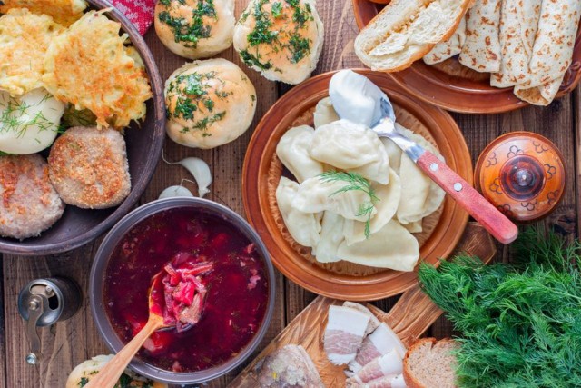 Украинская кухня. Пампушки