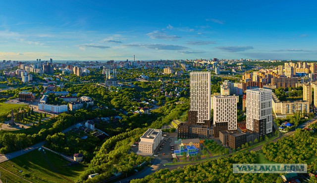 Уфа с высоты: город Шевчука, Земфиры и Фэйса