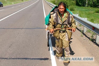 Шедшего к Путину шамана снова задержали по дороге в Москву