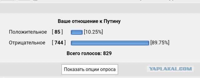 Давайте сейчас и проверим рейтинг Путина