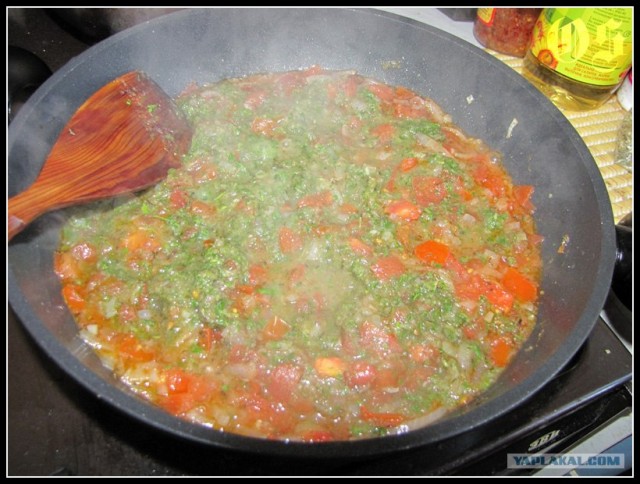 Фантазии с Корейкой под сыром "Горгонзолла"