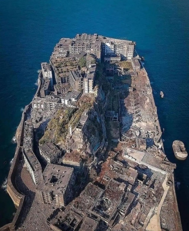 Остров Гункандзима, Нагасаки, Япония