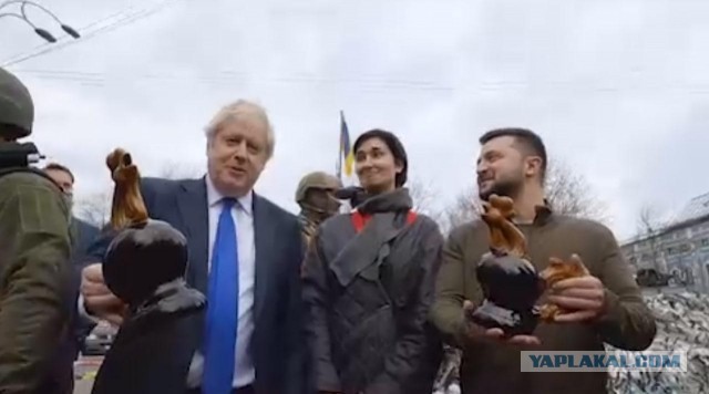 Зеленский встретился с Джонсоном в Киеве