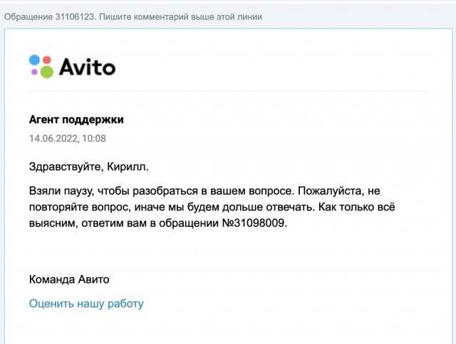Как поддержка авито оставила продавца без 18000 рублей