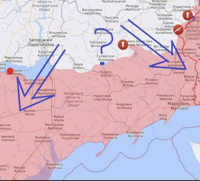 На Запорожье заявили о подготовке ВСУ большого наступления в районе ЗАЭС и переправ