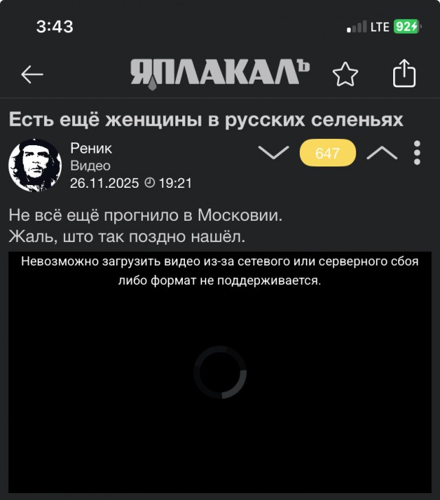 Есть ещё женщины в русских селеньях