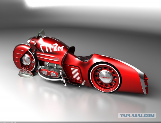 Уникальный кастомный мотоцикл - «Юрий Гагарин».