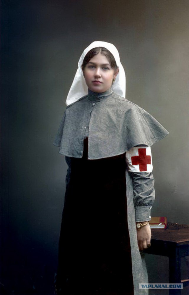Раскрашенные фотографии русских в Первой мировой войне