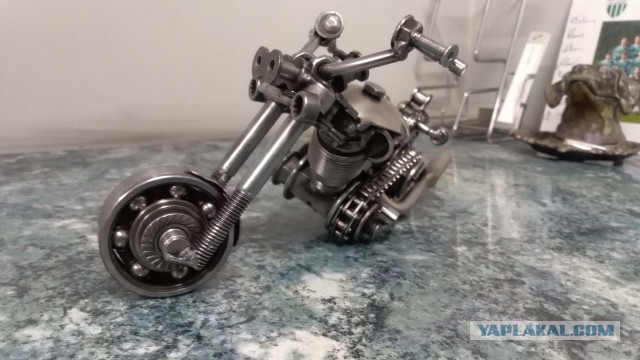 3 поделки из ключей-гаек-болтов