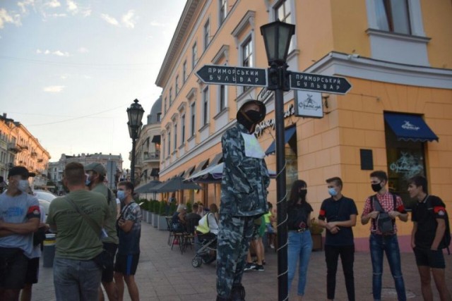 Взрывы на аэродроме в Одессе