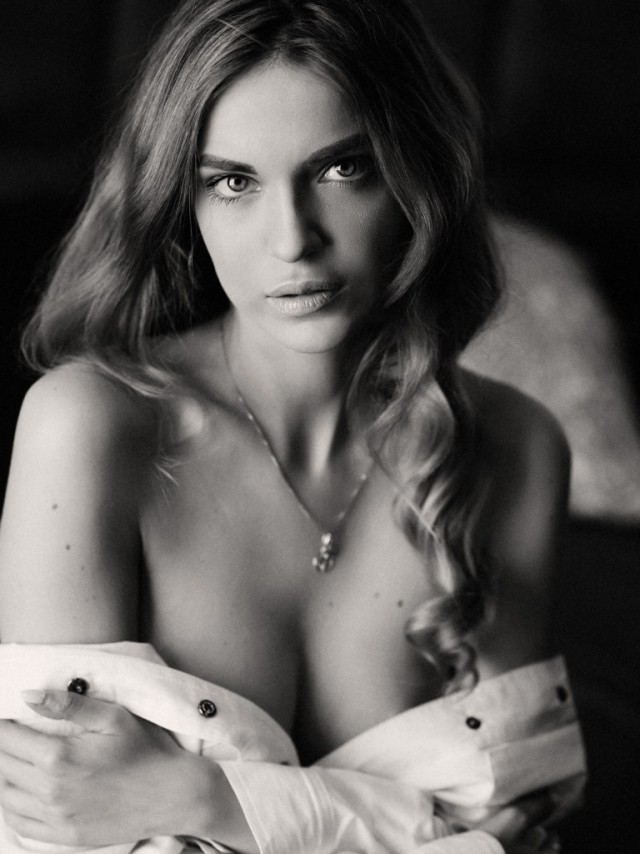 Черно-белые фотографии Дам