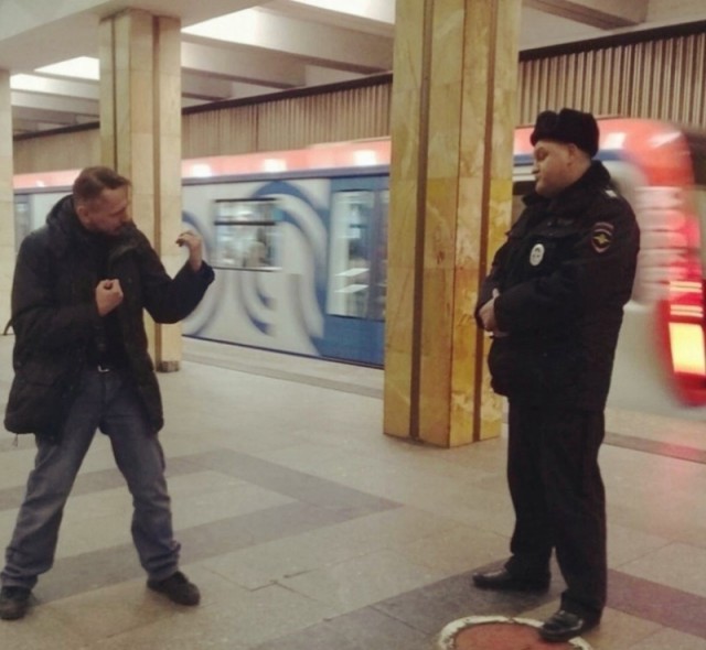 Хоть и воняет, но воняет Свободой в метро Нью-Йорка!