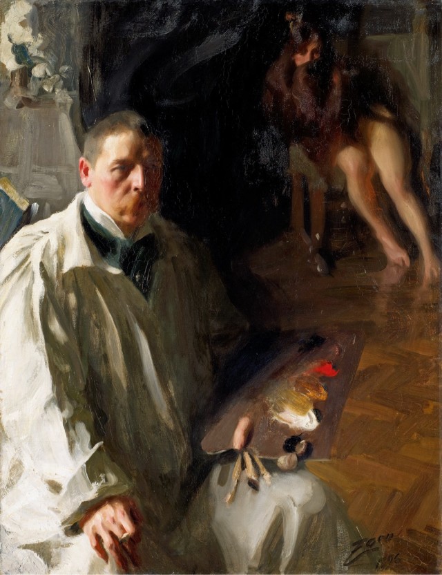«На природе» Худ. Андерс Цорн. 1888 г.
