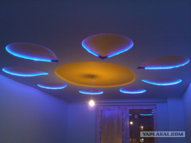 Как я потолок в детской комнате делал