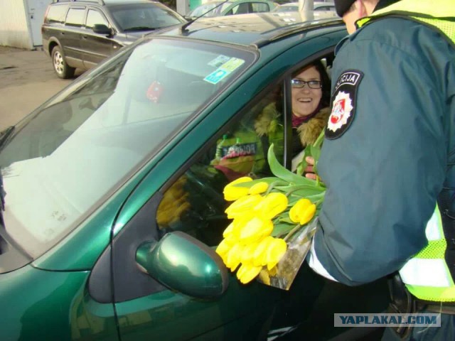Полиция Литвы зверствует...