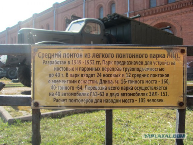 Музей артиллерии в Санкт-Петербурге