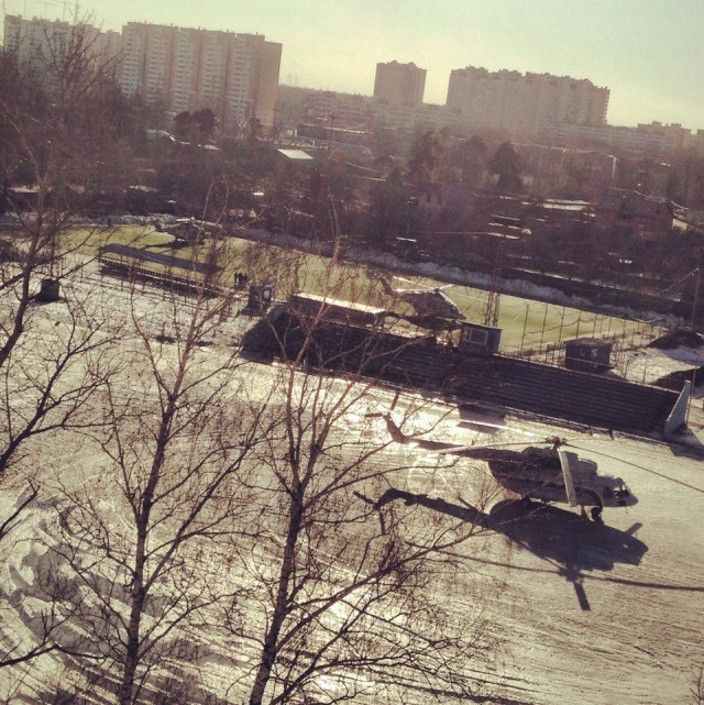 Что за ..... с вертолетами в Москве?