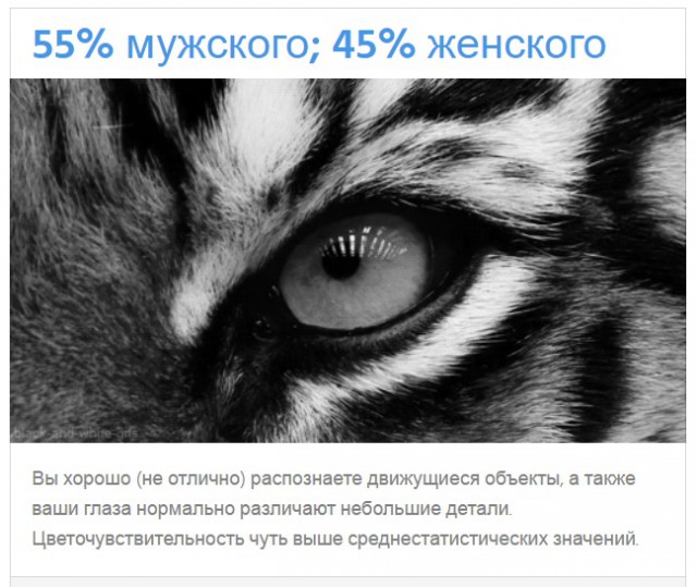 Тест: Вы воспринимаете этот мир глазами мужчины или женщины?