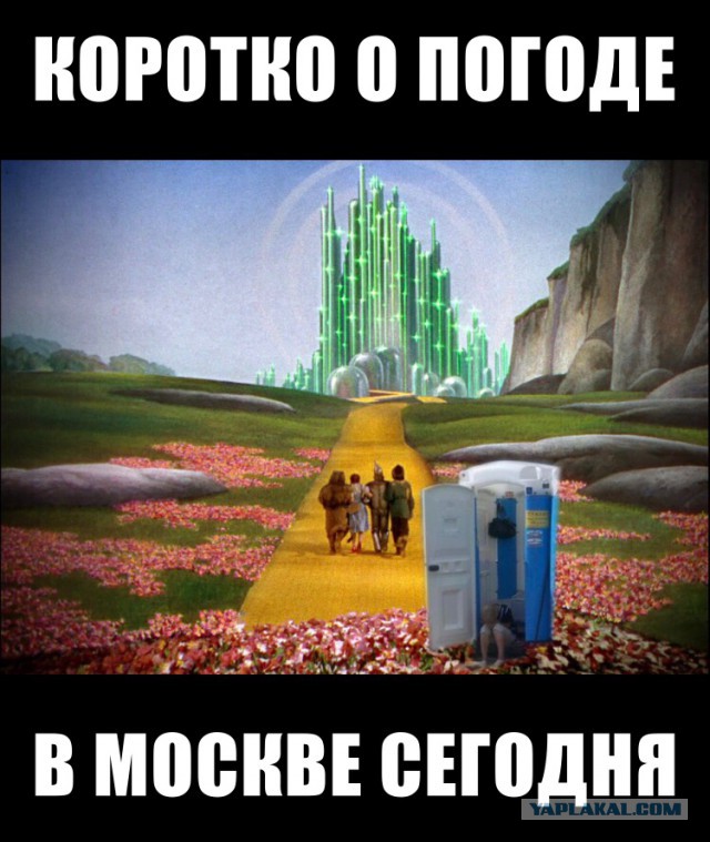 В Москве ураган!