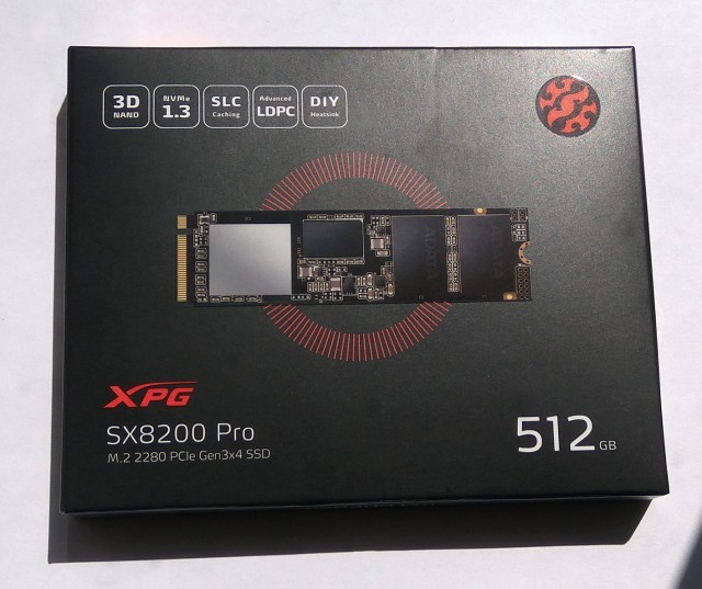 Продам новый SSD SX8200 Pro 500Гб - 4500руб.