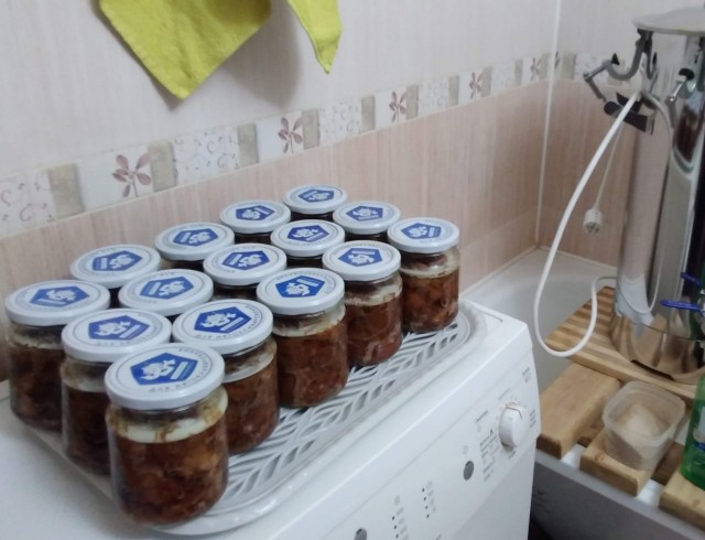 Тушёнка (?) с макаронами