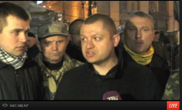 В Киеве начался митинг против новой власти