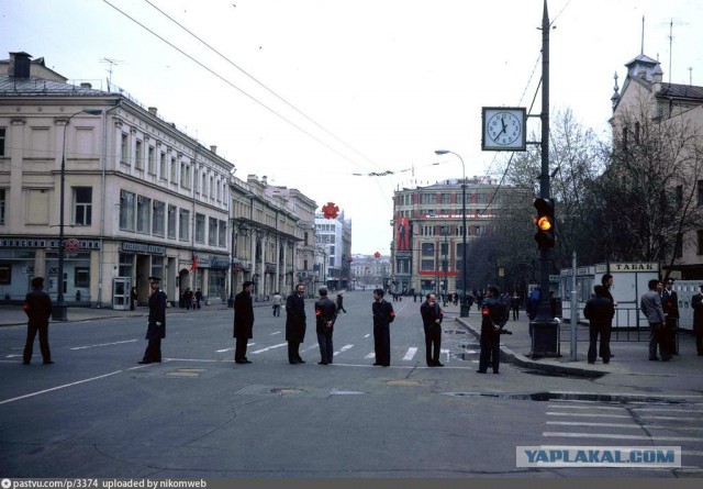 Прогулка по Москве 1982 года