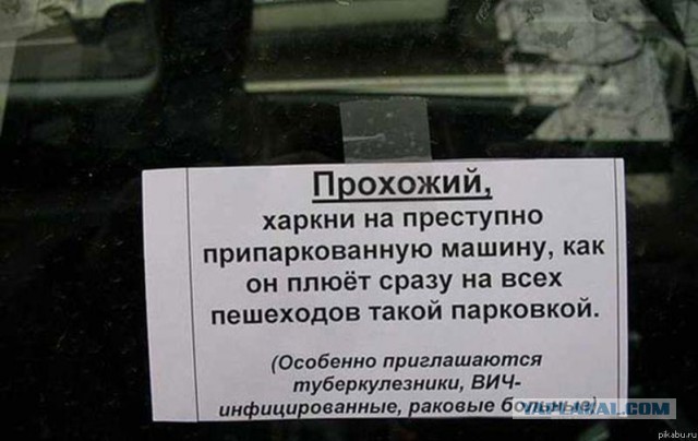 Я паркуюсь как хочу