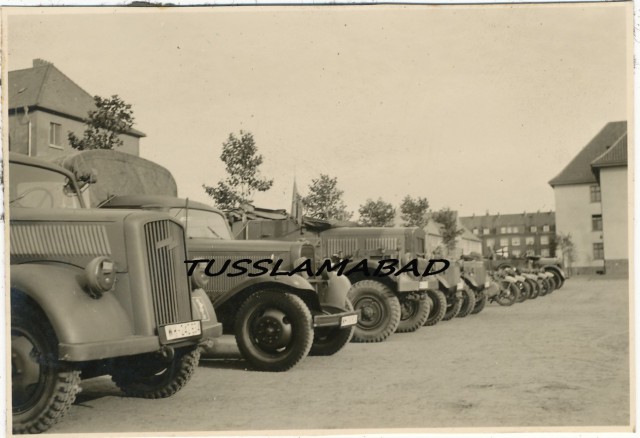 Фронтовой грузовик вермахта Einheitsdiesel