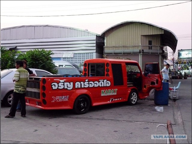 Модный авто-тюнинг по-тайски