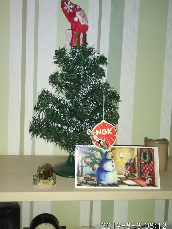 У меня все еще стоит елка