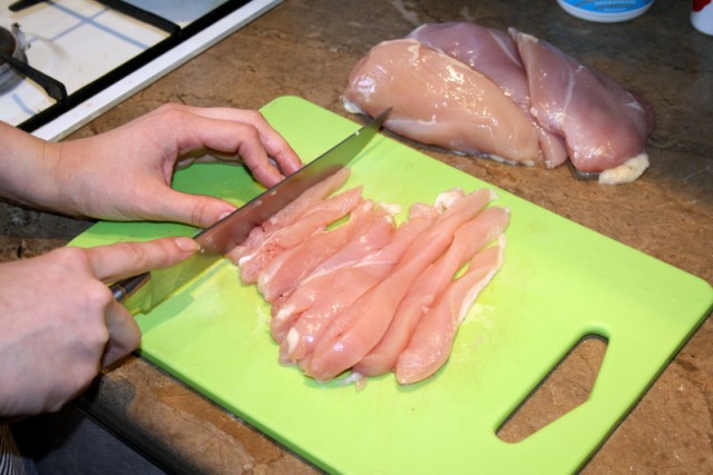 Куриные котлетки рубленные